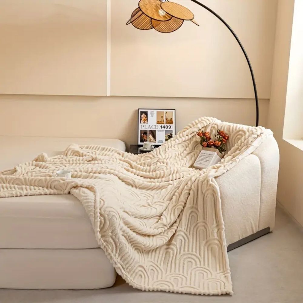Couverture en peluche moderne pour la maison en microfibre 4