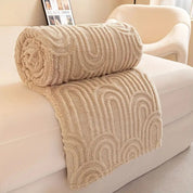 Couverture en peluche moderne pour la maison en microfibre 9