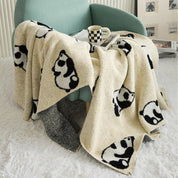 Couverture panda kawaii pour enfants, confortable et respirante, en microfibre 2