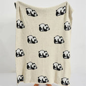 Couverture panda kawaii pour enfants, confortable et respirante, en microfibre 5