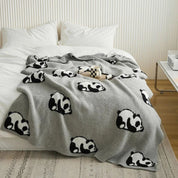 Couverture panda kawaii pour enfants, confortable et respirante, en microfibre 6