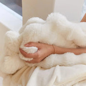 Couverture polaire douillette pour femmes et hommes Confort luxueux en fausse fourrure 2