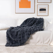Couverture polaire douillette pour femmes et hommes Confort luxueux en fausse fourrure 9
