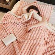 Couverture polaire douillette pour femmes et hommes en microfibre de haute qualité 10