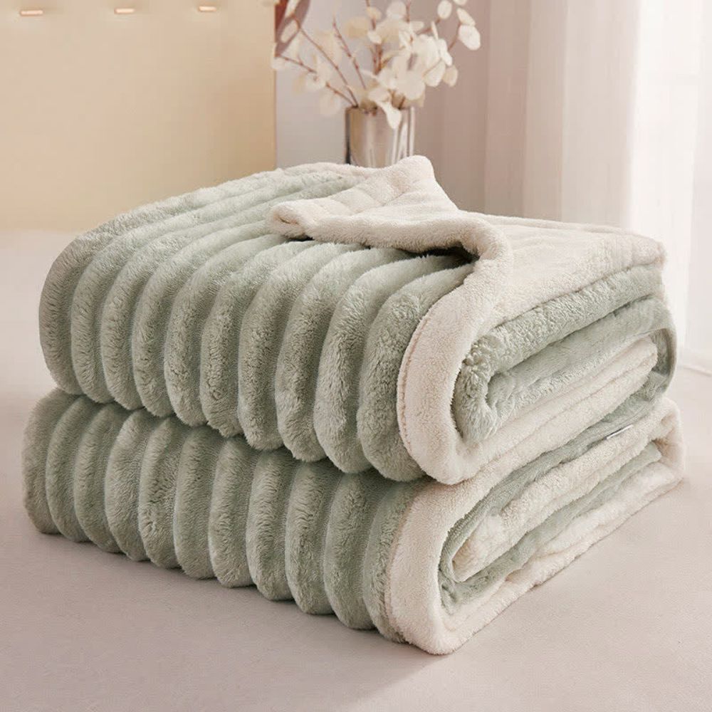 Couverture polaire douillette pour femmes et hommes en microfibre de haute qualité 3