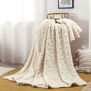 Couverture polaire ultra-douce pour adulte, isolante thermique 0