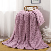 Couverture polaire ultra-douce pour adulte, isolante thermique 14