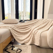 Couverture polaire ultra-douce pour adulte, isolante thermique 2