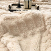 Couverture polaire ultra-douce pour adulte, isolante thermique 4