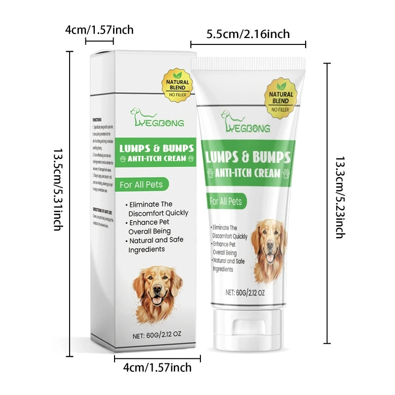 Crème anti-démangeaisons 60 g pour chiens et chats 2