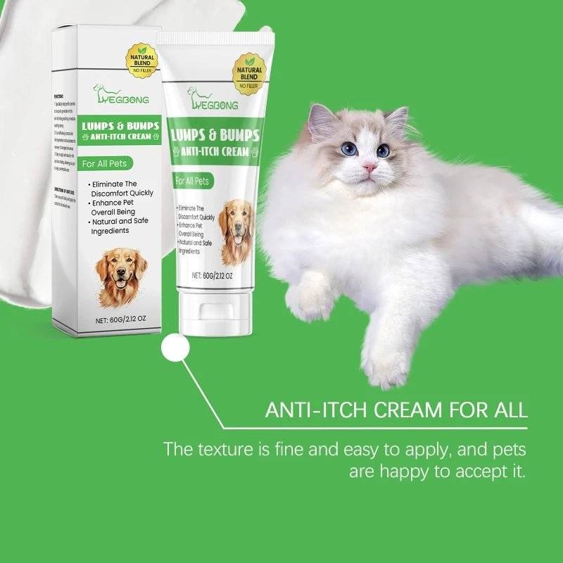 Crème anti-démangeaisons 60 g pour chiens et chats 4