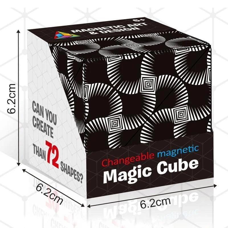 Cube magique magnétique changeable 2