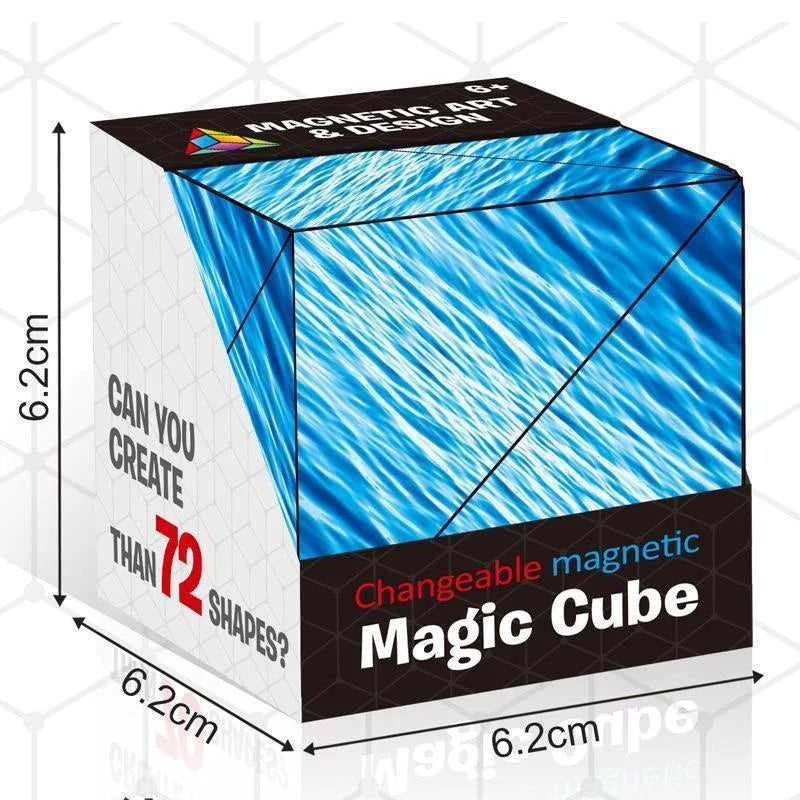 Cube magique magnétique changeable 3
