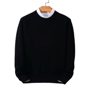 Daniel – Pull col rond en cachemire premium 1