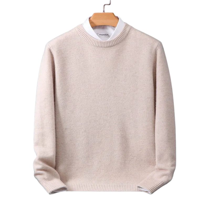 Daniel – Pull col rond en cachemire premium 2