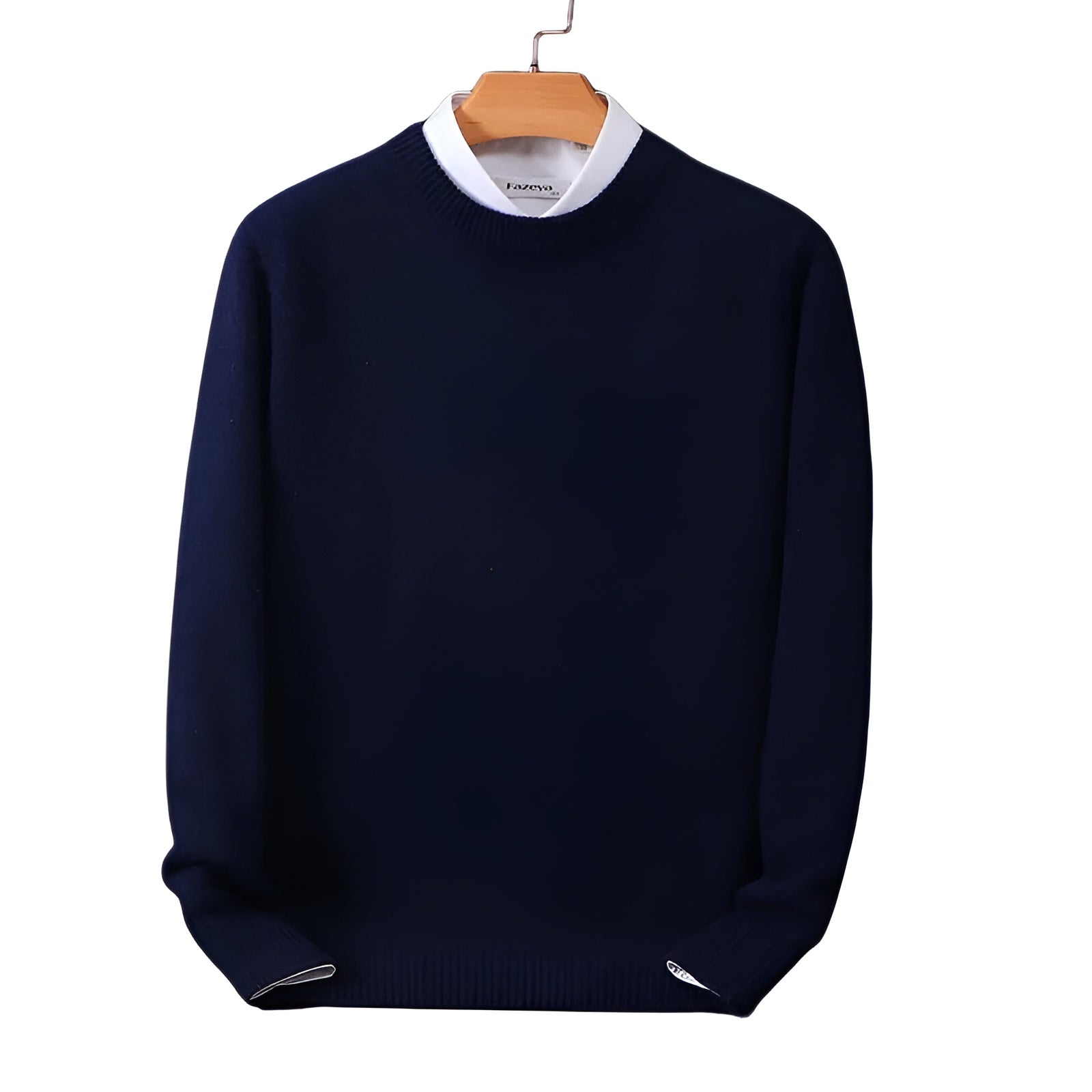 Daniel – Pull col rond en cachemire premium 4