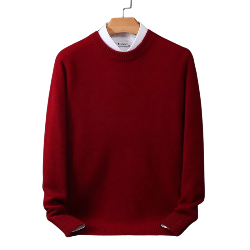 Daniel – Pull col rond en cachemire premium 5