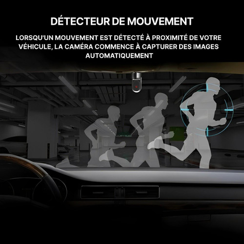Dashcam voiture avec caméra de surveillance 5