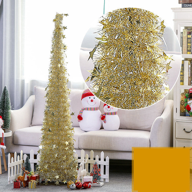 Décoration créative pour sapin de Noël avec des guirlandes 4