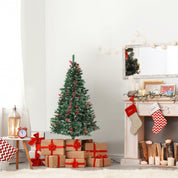 Décoration de sapin de Noël en PVC simulant la neige 1