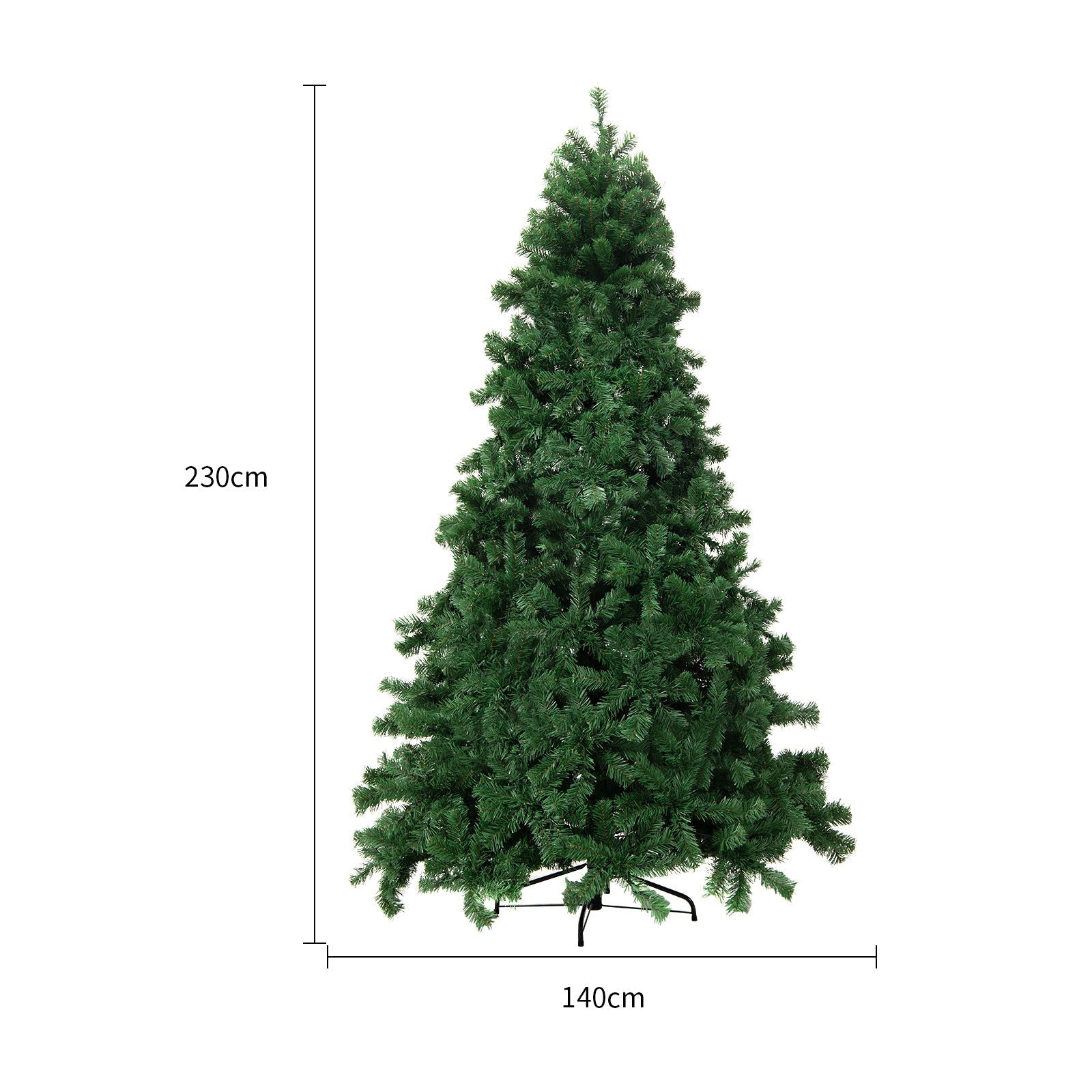 Décoration de sapin de Noël en PVC simulant la neige 10