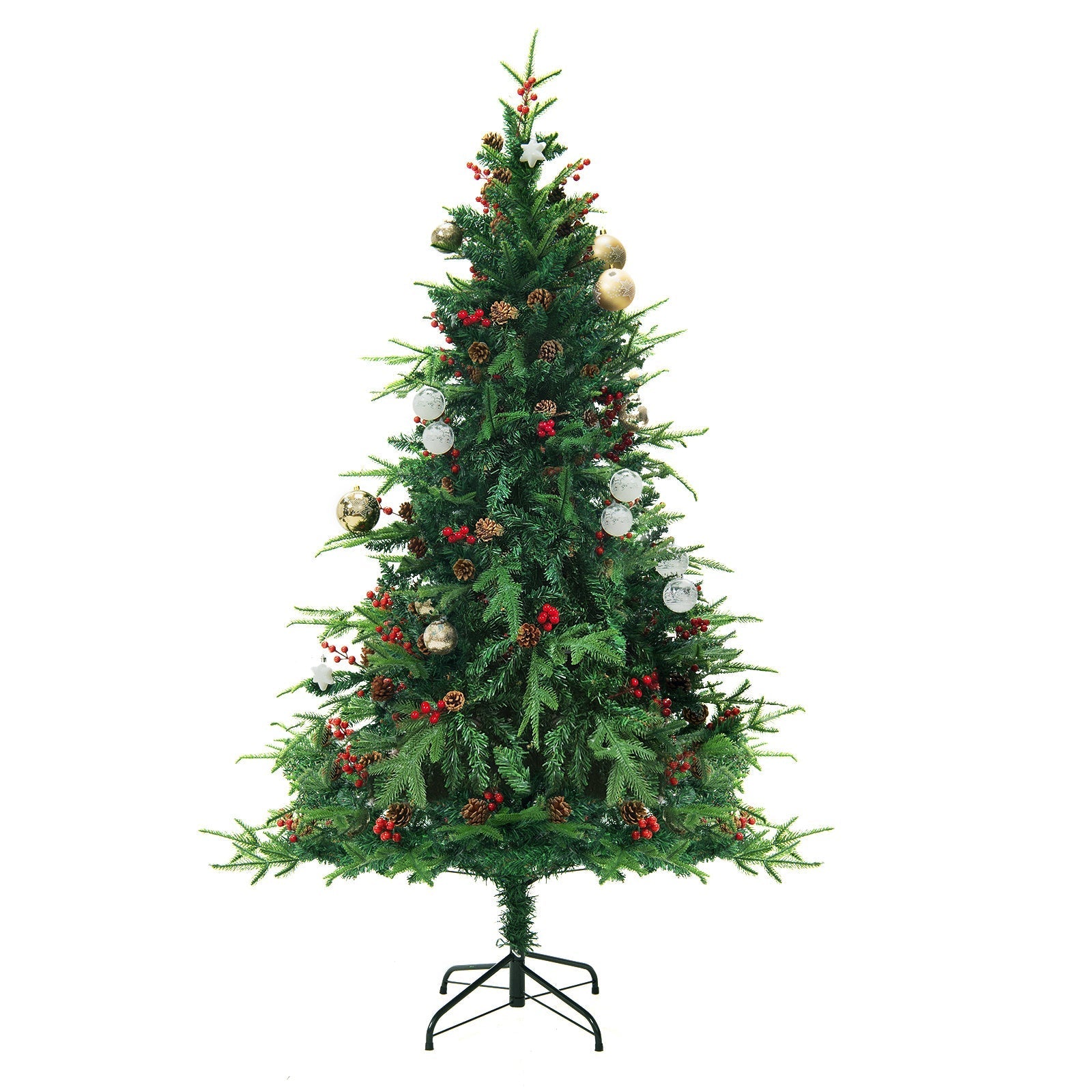 Décoration de sapin de Noël en PVC simulant la neige 3