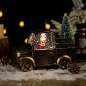 Décorations de Noël pour voiture, boules de cristal, artisanat, ornements 5