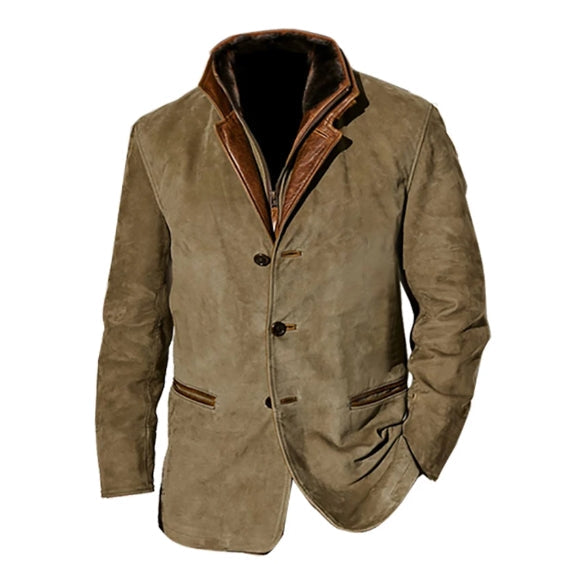 Dennis | Veste boutonnée vintage pour homme | Décontractée 2