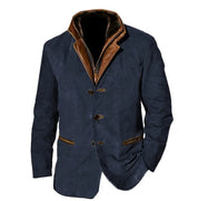 Dennis | Veste boutonnée vintage pour homme | Décontractée 3