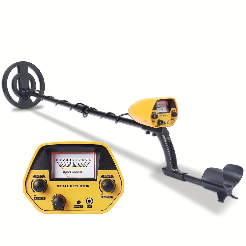 Détecteur de métaux compacts avec une bobine de 20 cm pour une chasse au trésor exacte à l'extérieur, une détection par utilisateur et polyvalent 0