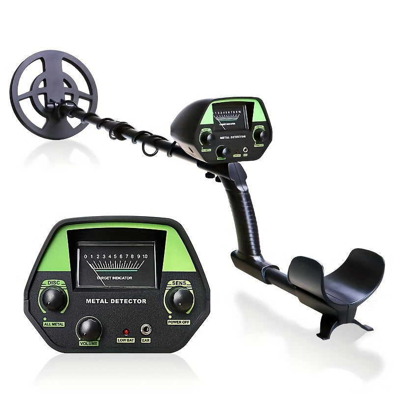 Détecteur de métaux compacts avec une bobine de 20 cm pour une chasse au trésor exacte à l'extérieur, une détection par utilisateur et polyvalent 7