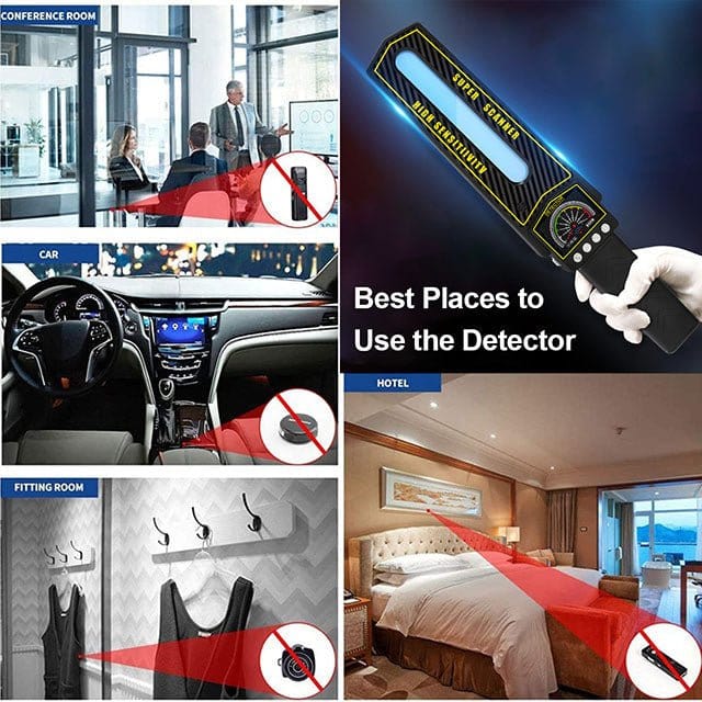 Détecteur de traceurs GPS n° 2025 – Détecteur de bugs avancé pour caméras et traceurs cachés 2