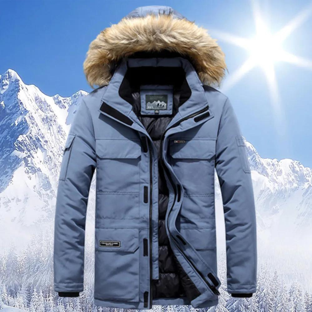 Devon | Parka d'hiver à capuche pour homme | Chaude 3