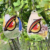 Disque réfléchissant à œil effrayant pour dissuader les oiseaux 0