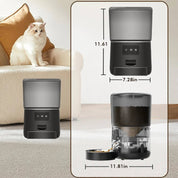 Distributeur automatique intelligent de nourriture pour chats et chiens 5