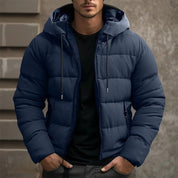 Doudoune d'hiver à capuche pour homme 1