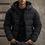 Doudoune d'hiver à capuche pour homme 2
