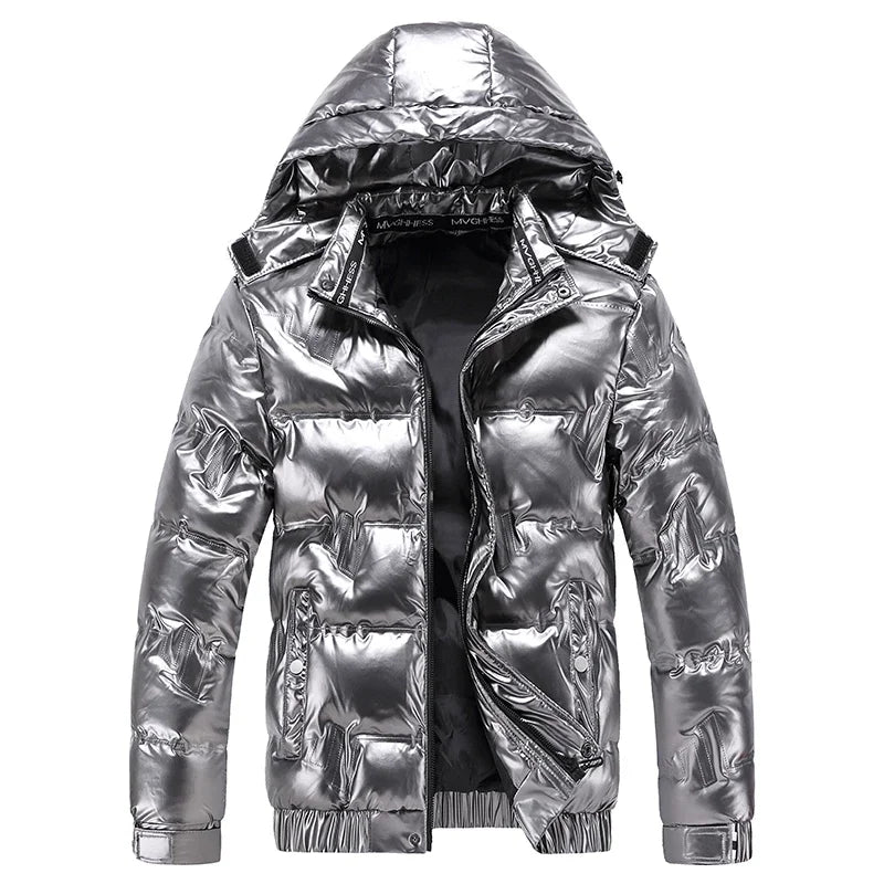 Doudoune élégante à capuche pour homme | Hiver 2