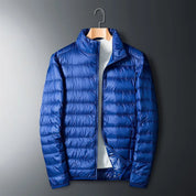 Doudoune zippée à col montant pour homme 2