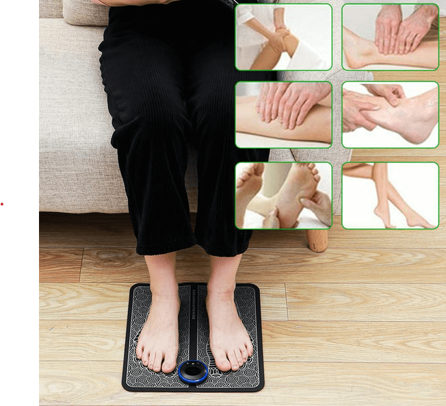EMS ACUPOINTS Stimulateur Massage Foot Mat: Ultime relaxation et soulagement de la douleur 2