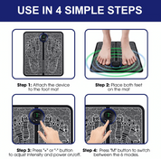 EMS ACUPOINTS Stimulateur Massage Foot Mat: Ultime relaxation et soulagement de la douleur 3