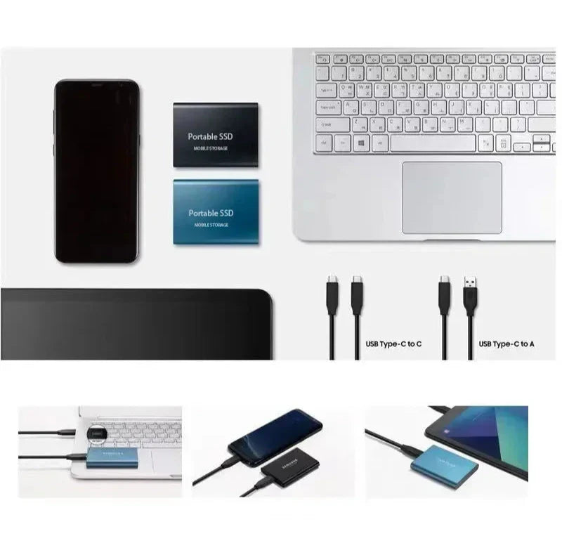 ENTREPRISSEMENT PORTABLE SSD Rangement à grande vitesse 5
