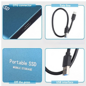 ENTREPRISSEMENT PORTABLE SSD Rangement à grande vitesse 6
