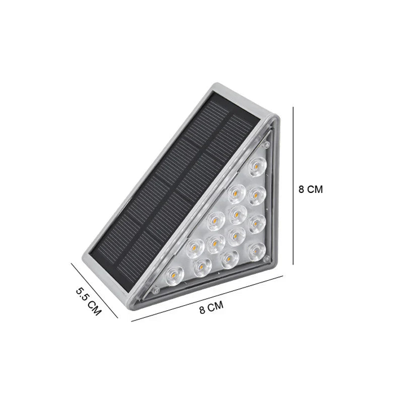 Éclairage d'escalier à énergie solaire 5