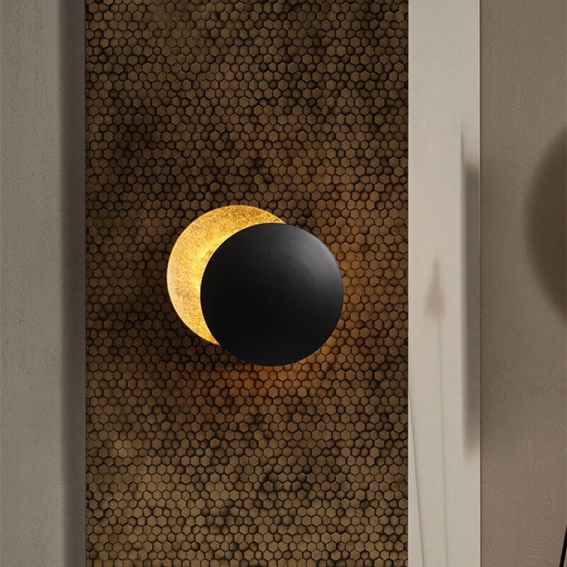 Eclipse | Applique murale avec éclipse solaire 4