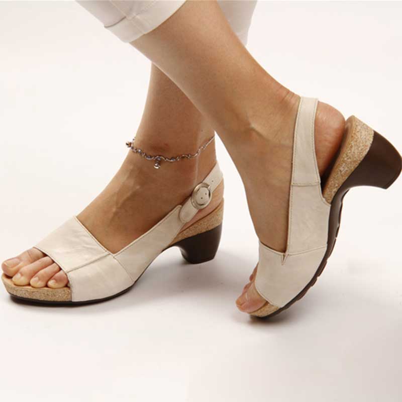 Elegant Women's Sandals - Orthopedic Design with Adjustable Strap for All-Day Comfort 2