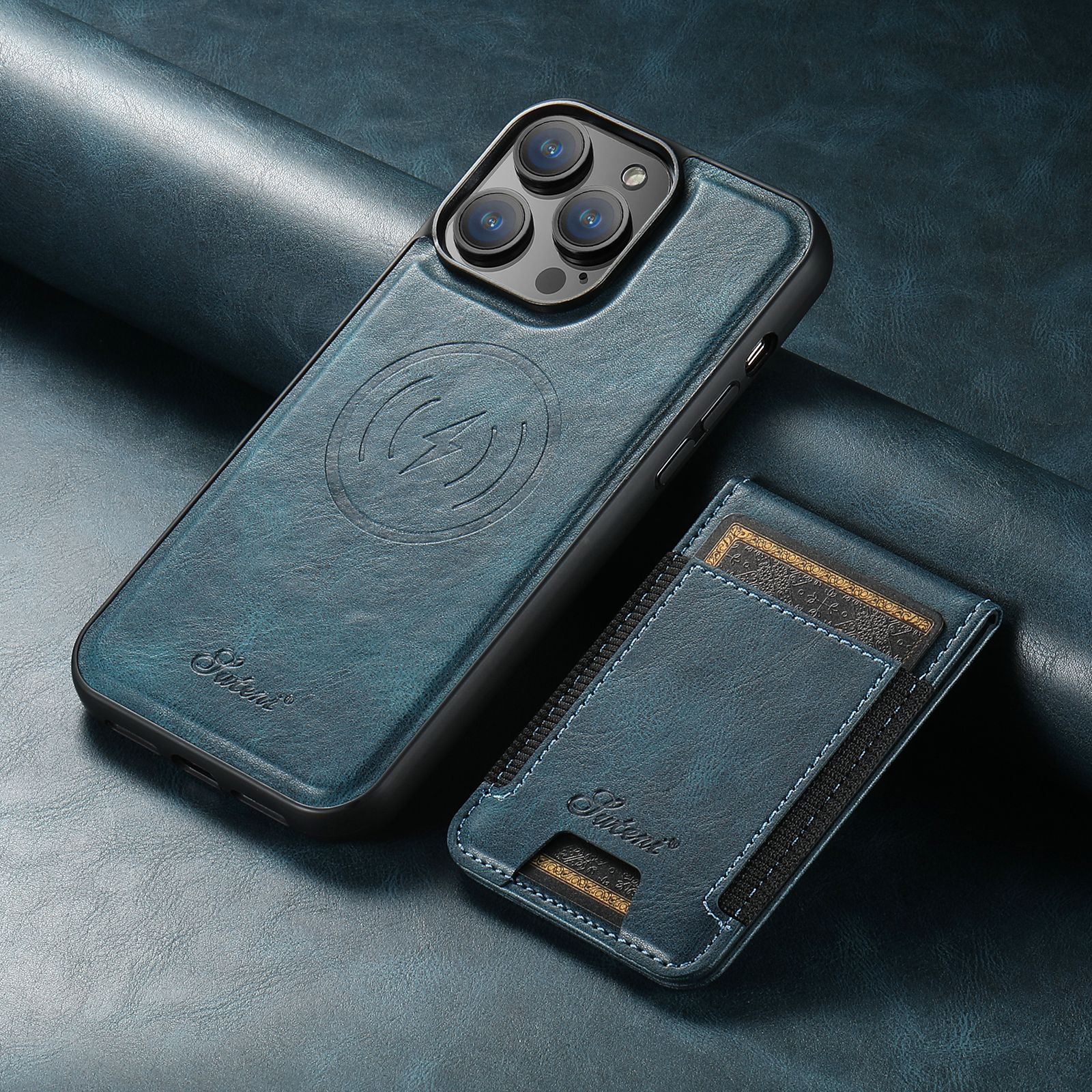 Eliteguard - Étui téléphonique de luxe élégant et durable avec porte-carte intégré 6