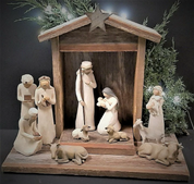 Ensemble de 20 pièces collection nativité 1
