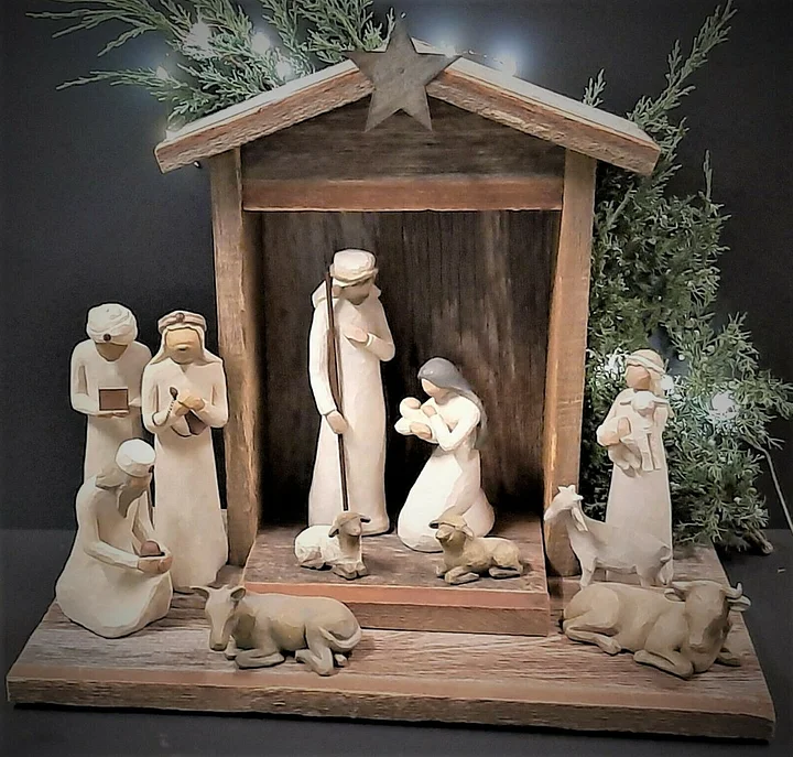 Ensemble de 20 pièces collection nativité 1