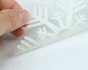 Ensemble de 48 autocollants de fenêtre flocons de neige de Noël 3